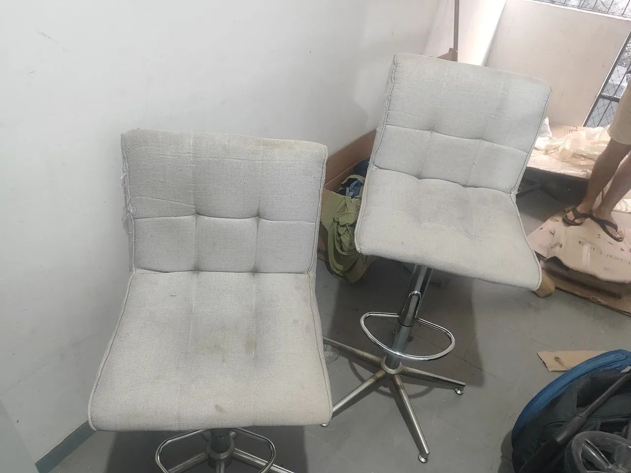 Banquetas giratórias 