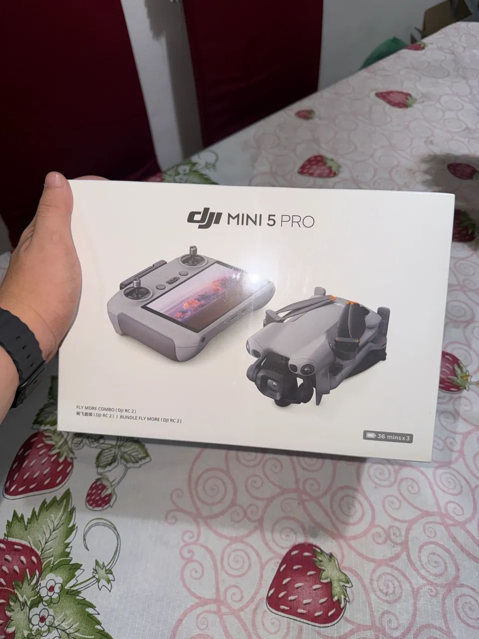 ? DJI MINI 5 PRO - FLY MORE COMBO (DJI RC 2) - NOVO / LACRADO 