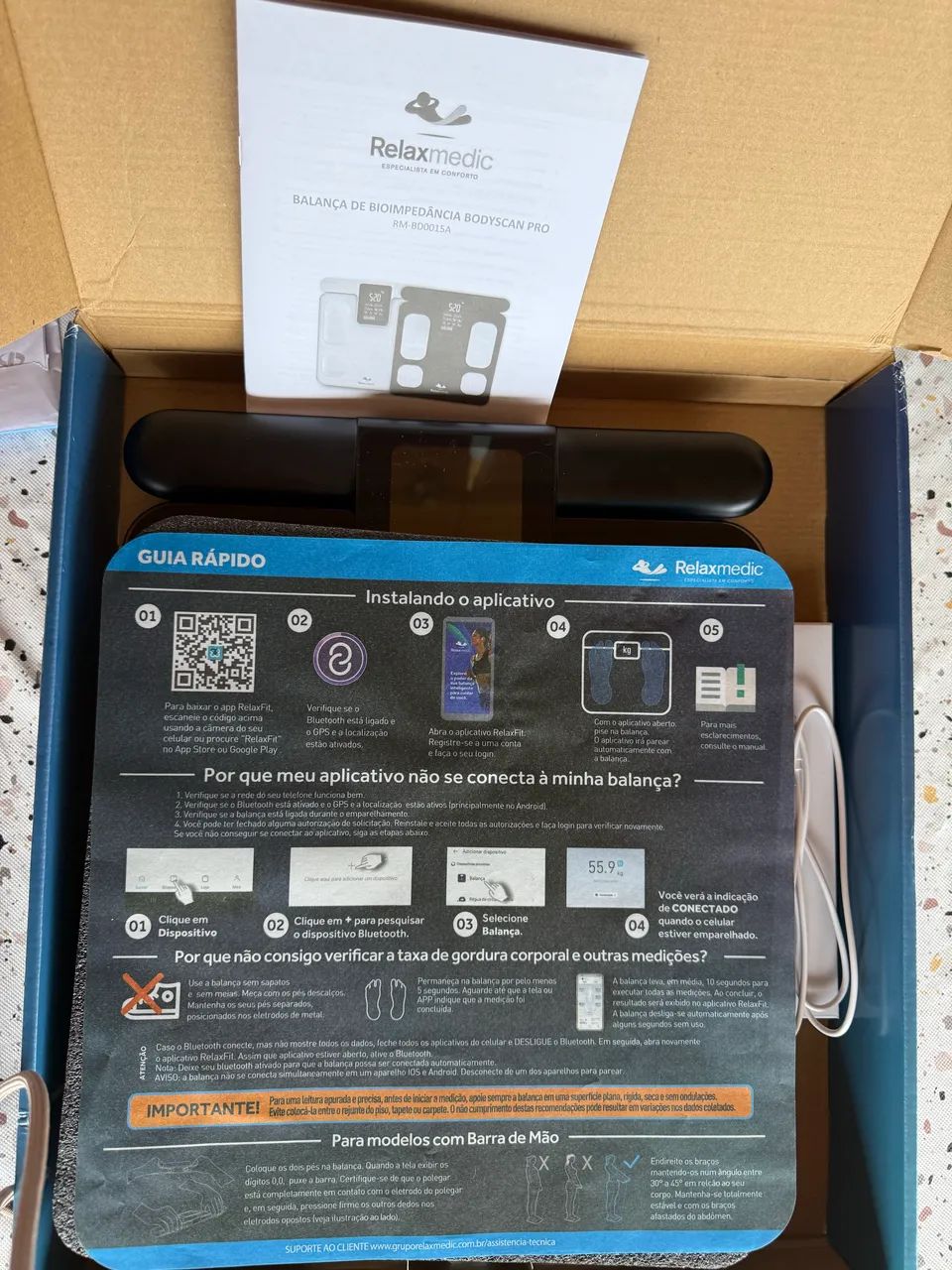 Balança bioimpedância NOVA  - Foto 5