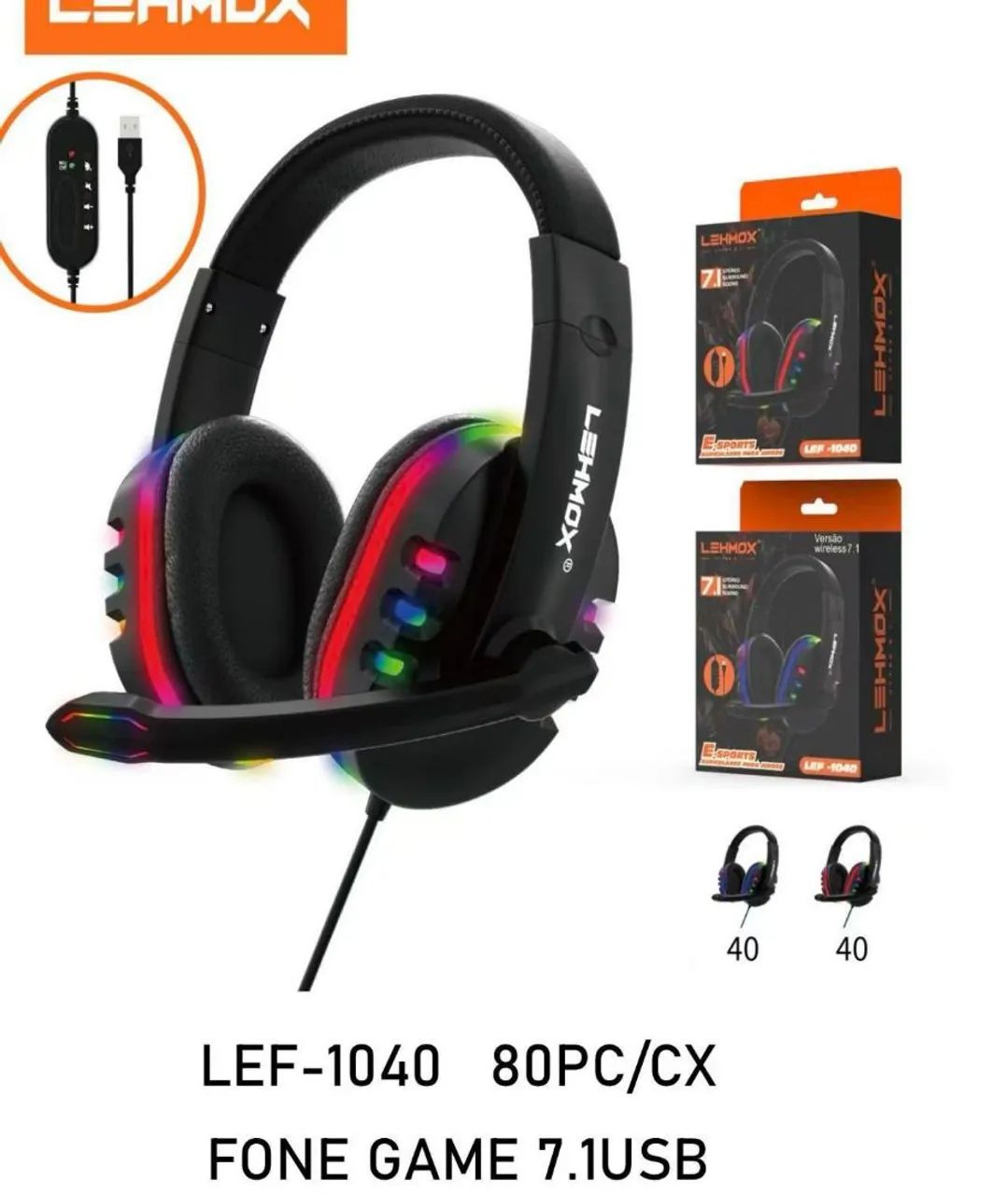 Fone gamer headset  - Foto 5