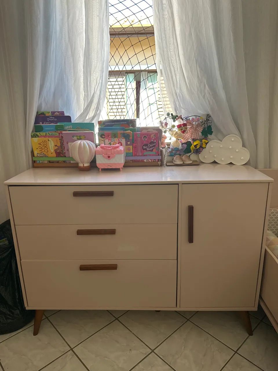 Quarto completo bebê rosa MATIC - Foto 4