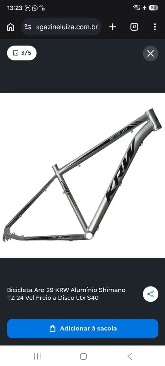 Bicicleta aro 29 nova - Foto 3