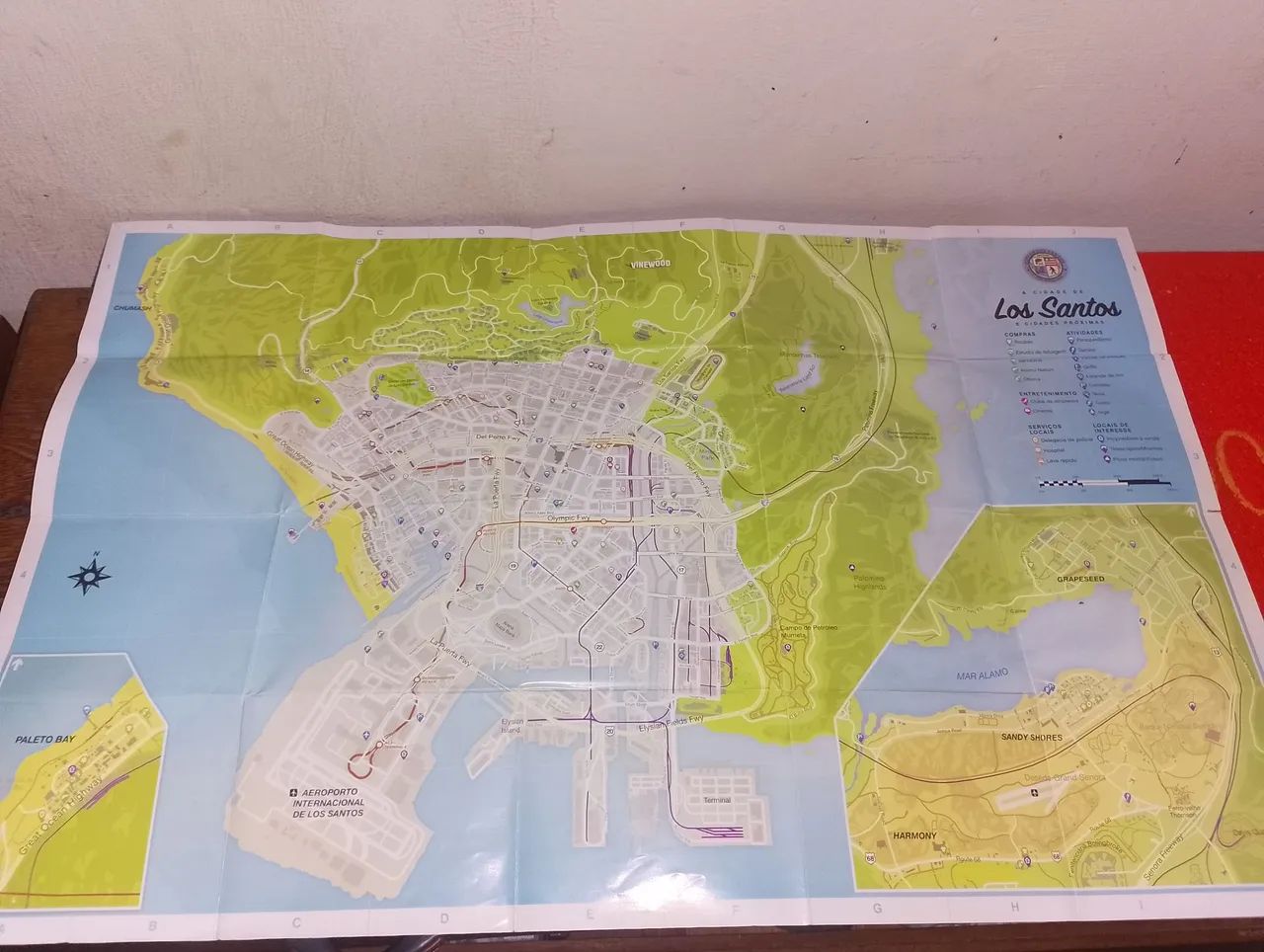 Jogos de PS4 cada jogo 80 só o GTA com o mapa aquecem 100 - Foto 2