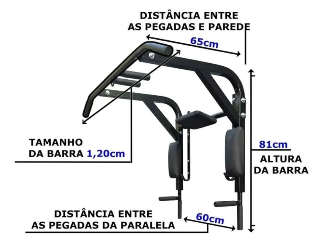 Barra fixa calistenia  - Foto 2