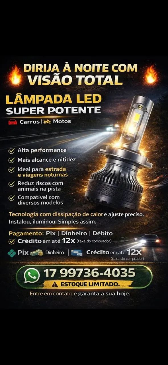 Super led carro