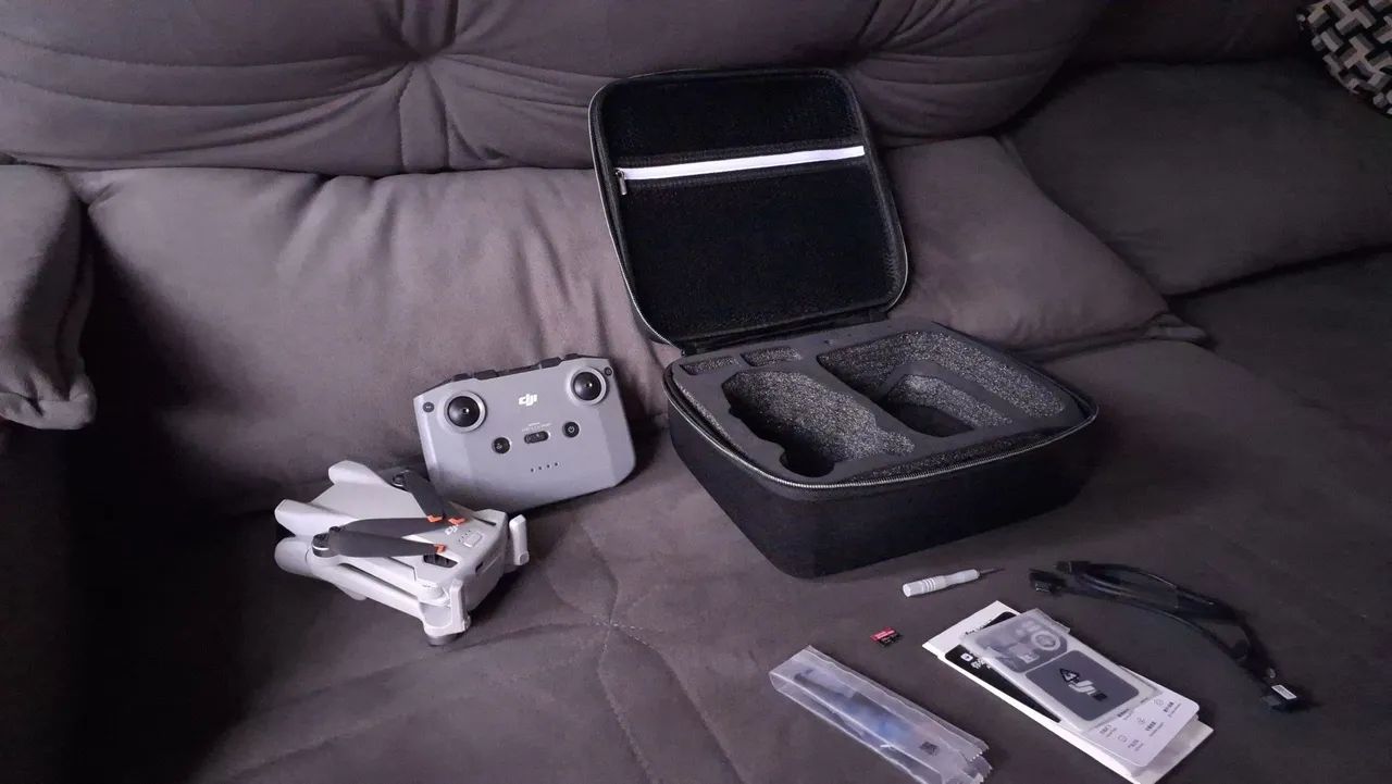 DJI Mini 3 RC-N1 + Case + microSD 256GB Sandisk Extreme Pro- Seminovo - Foto 4