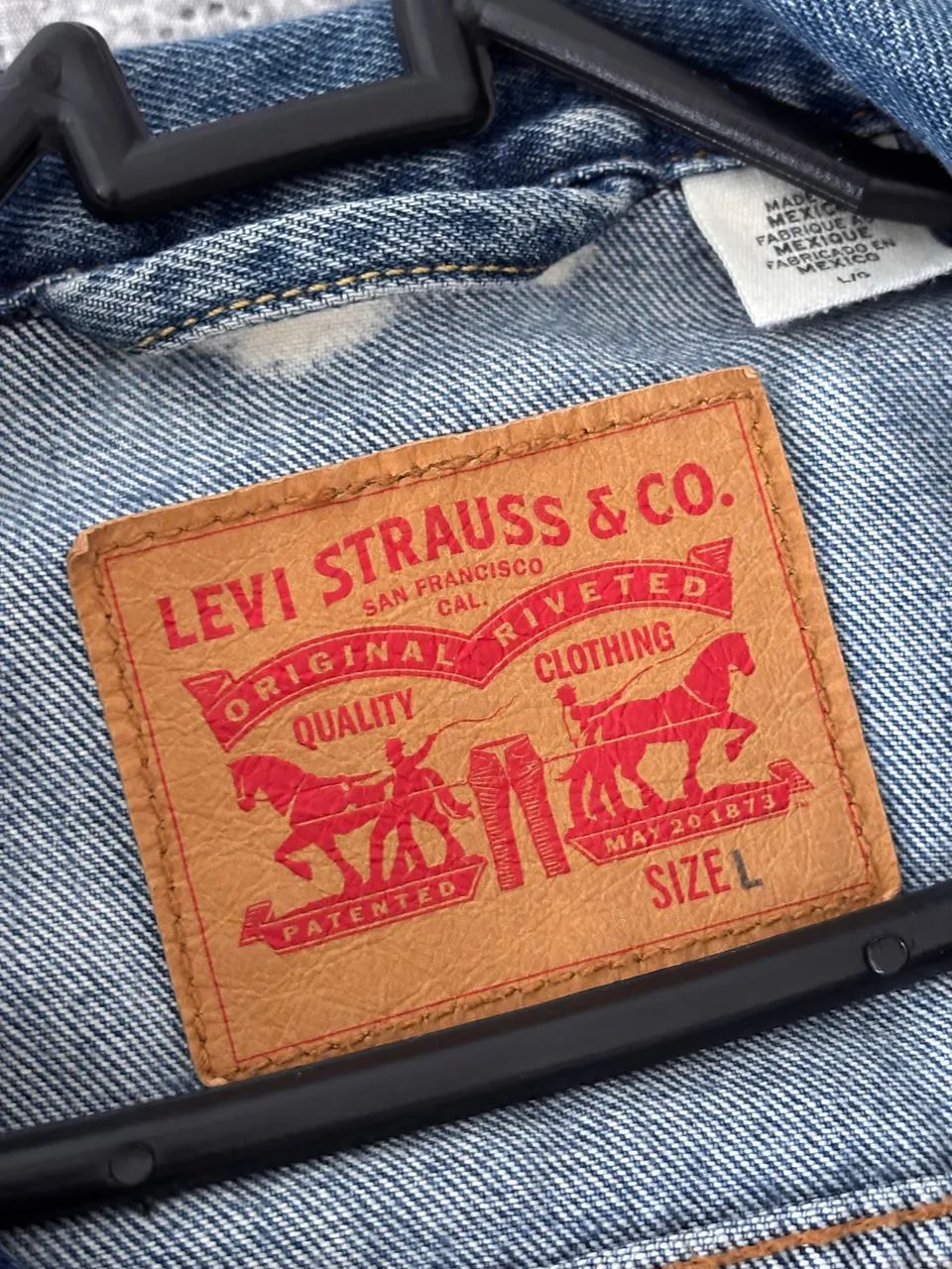 Jaqueta Jeans Levis TAM. G/L - Foto 5