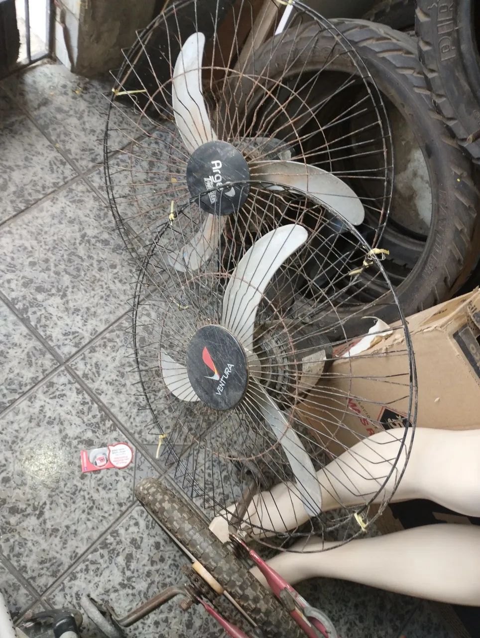 Ventilador tufão.