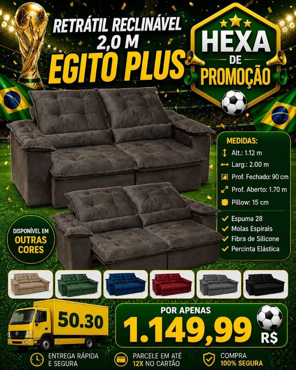 Sofá Egito