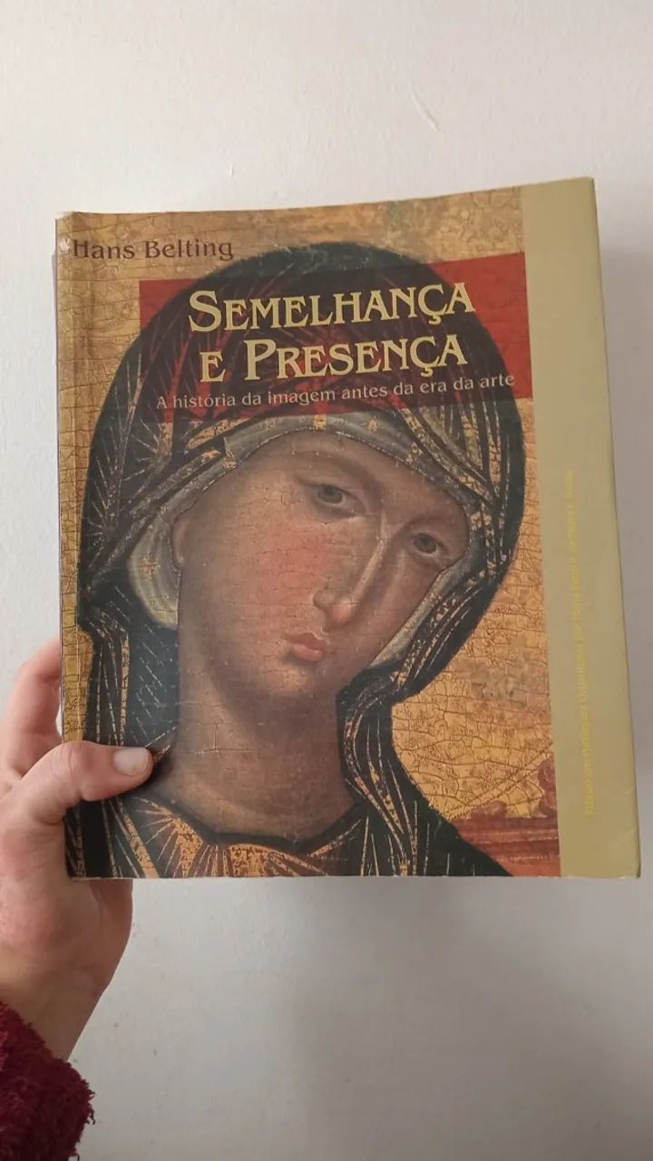 livro raro de arte: Semelhança e Presença Hans Belting 
