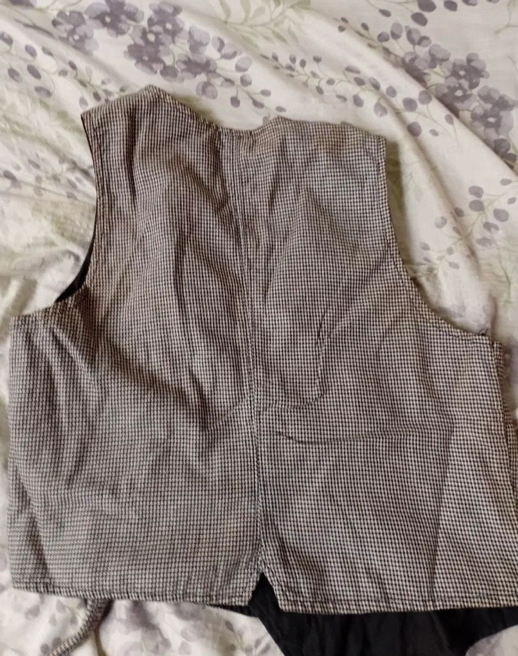 Colete vintage xadrez  - Foto 2