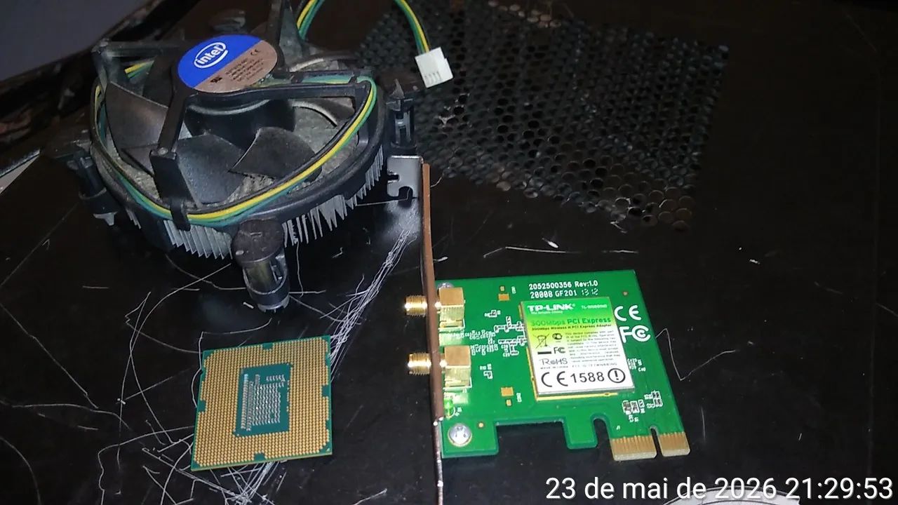 Processador Intel Core i3-3240 + placa wi-fi TP-Link + gabinete em bom estado