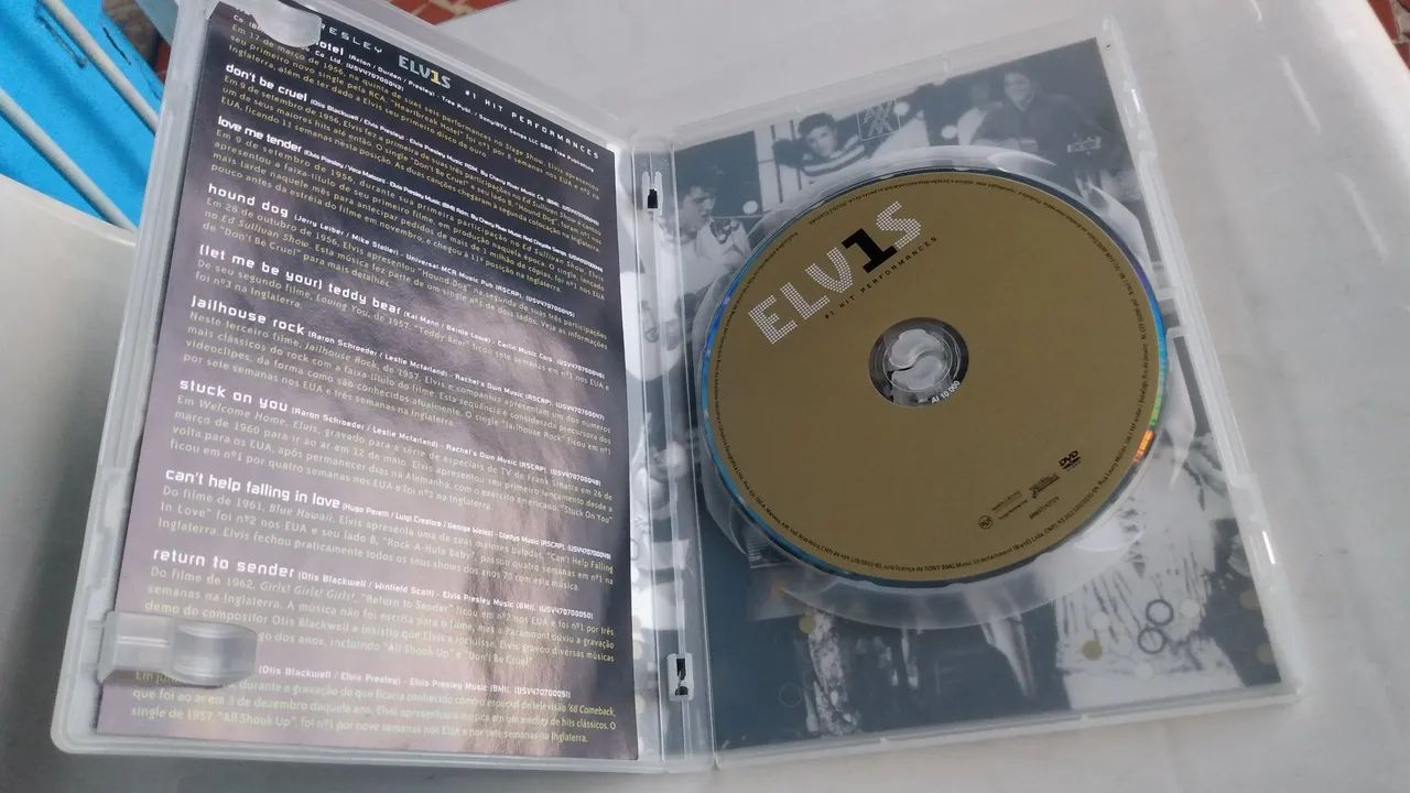 DVD original Elvis Presley ótimo estado.  - Foto 4