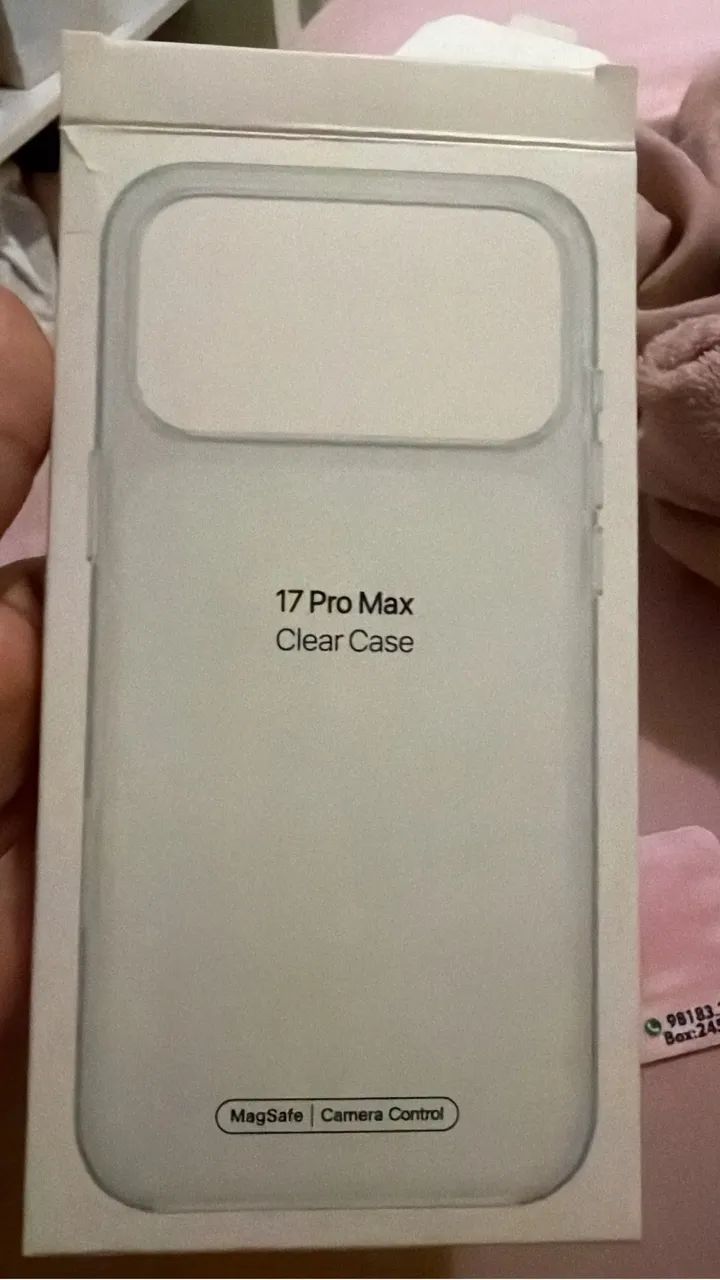Capa transparente com MagSafe para iPhone 17 Pro Max - Foto 2