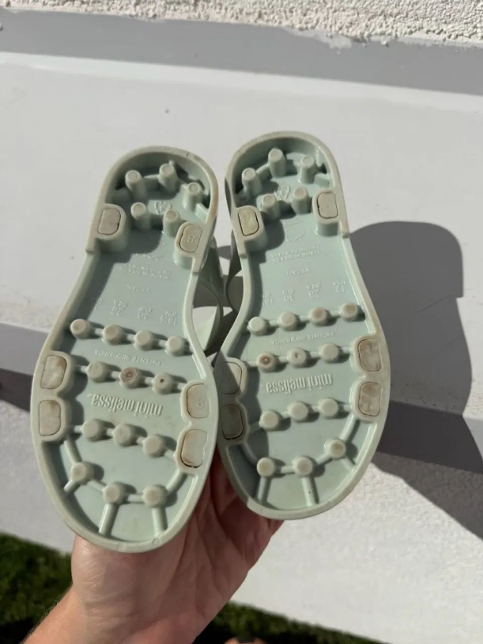 Sandália Mini Melissa Charming - Verde / Com Laço - Foto 5