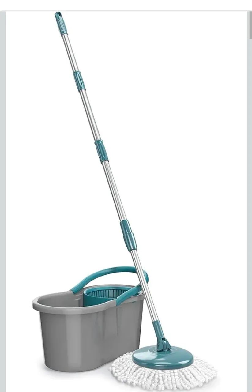 Flash Limp - Mop Giratório Fit, Balde 8 litros