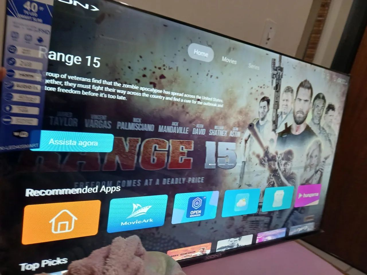 Tv smart android 40 nova na caixa - Foto 2