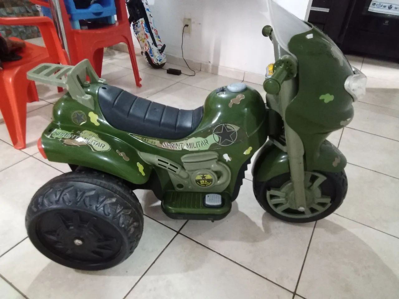 Moto infantil camuflada - Biemme - Foto 3