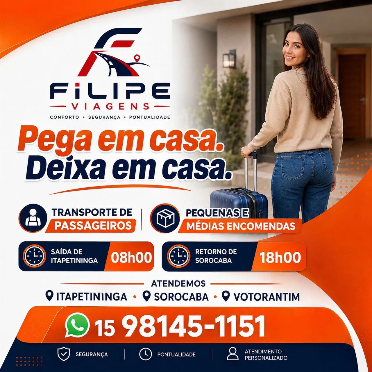 Transporte de Passageiros e Encomendas - Itapetininga - Sorocaba - Votorantim.