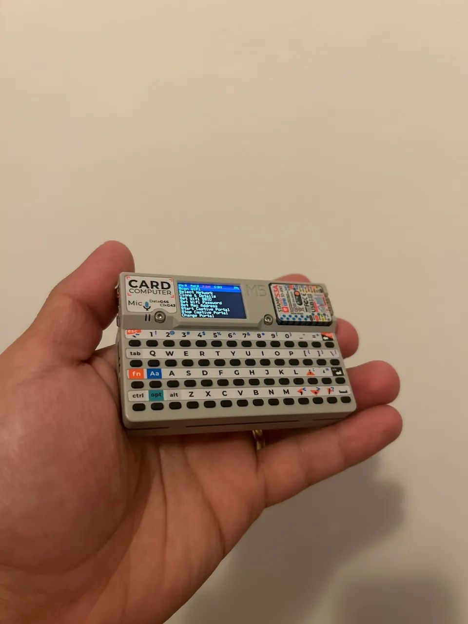Mini Computador M5Stack Cardputer Esp32-s3 Portátil Maker IoT - Foto 2