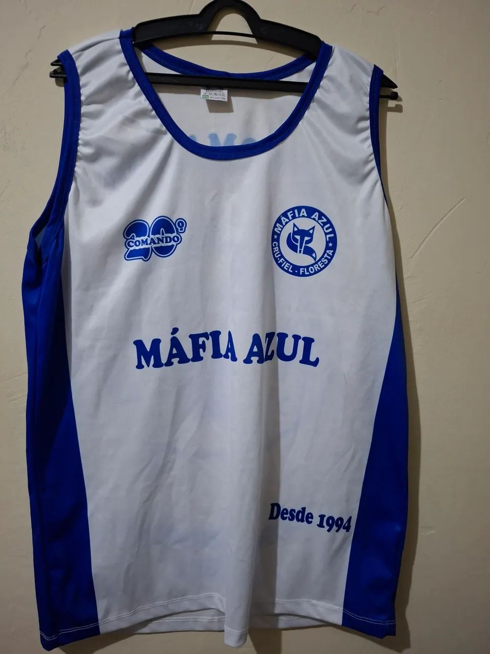 Camiseta máfia azul 20° comando