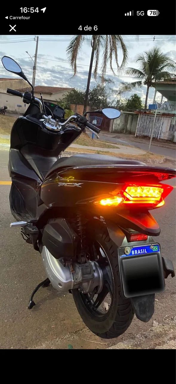 Pcx 2016 preta Honda  - Foto 5