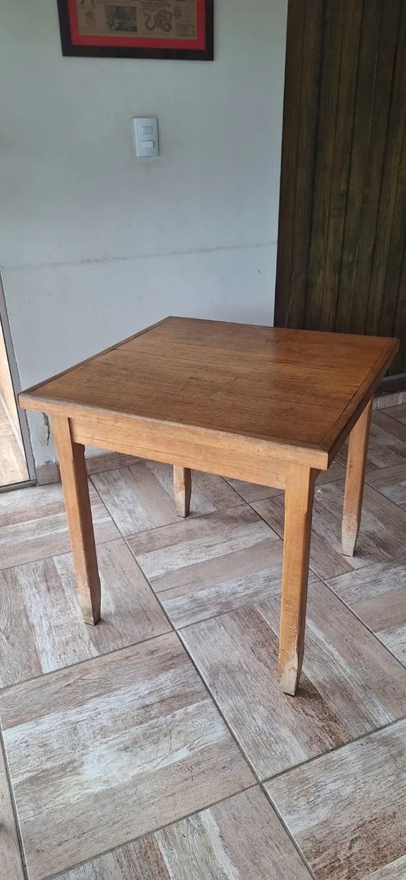 Mesa madeira 80x80 - Foto 3