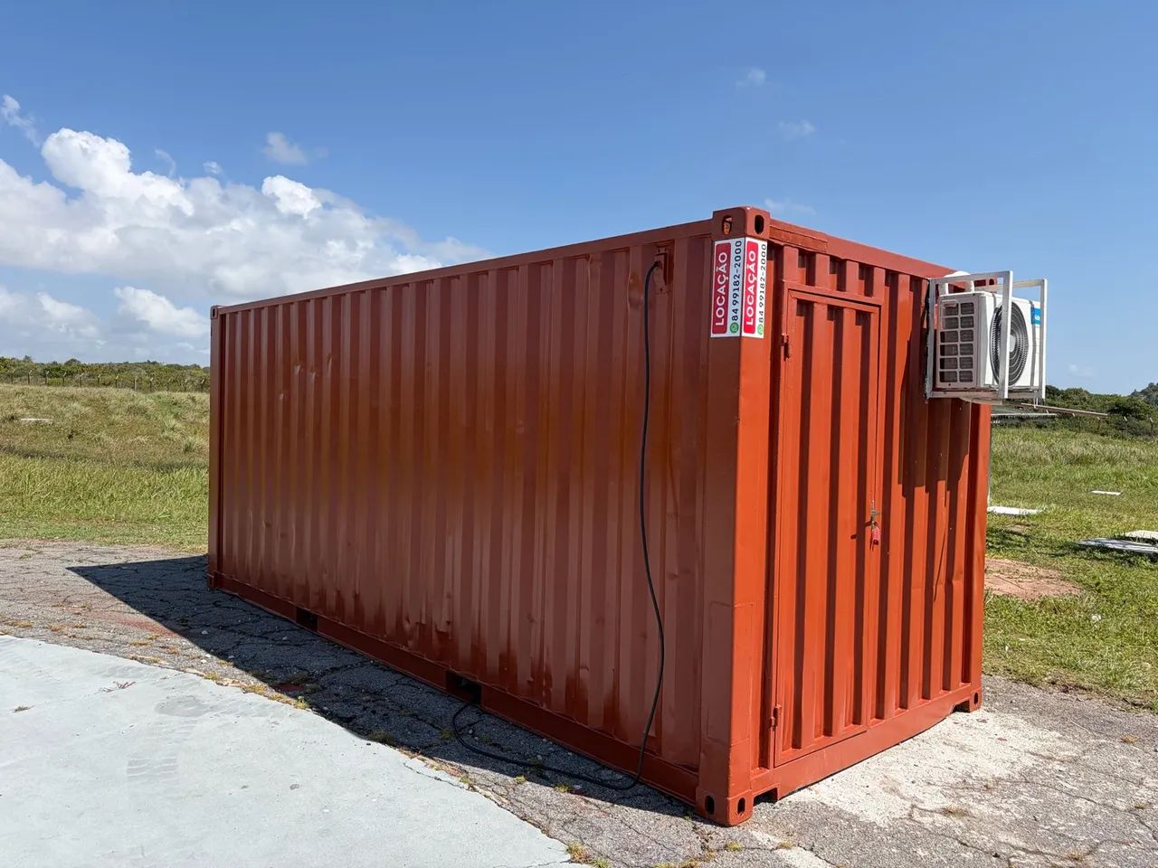 Loção de container marítimo com ar condicionado para escritório - Foto 2