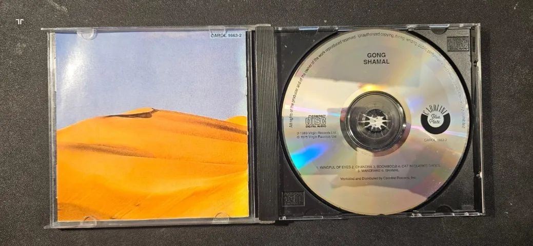 CDs Gong - Rock Progressivo - Shamal (1975) + Live 2 Infinitea - Foto 2