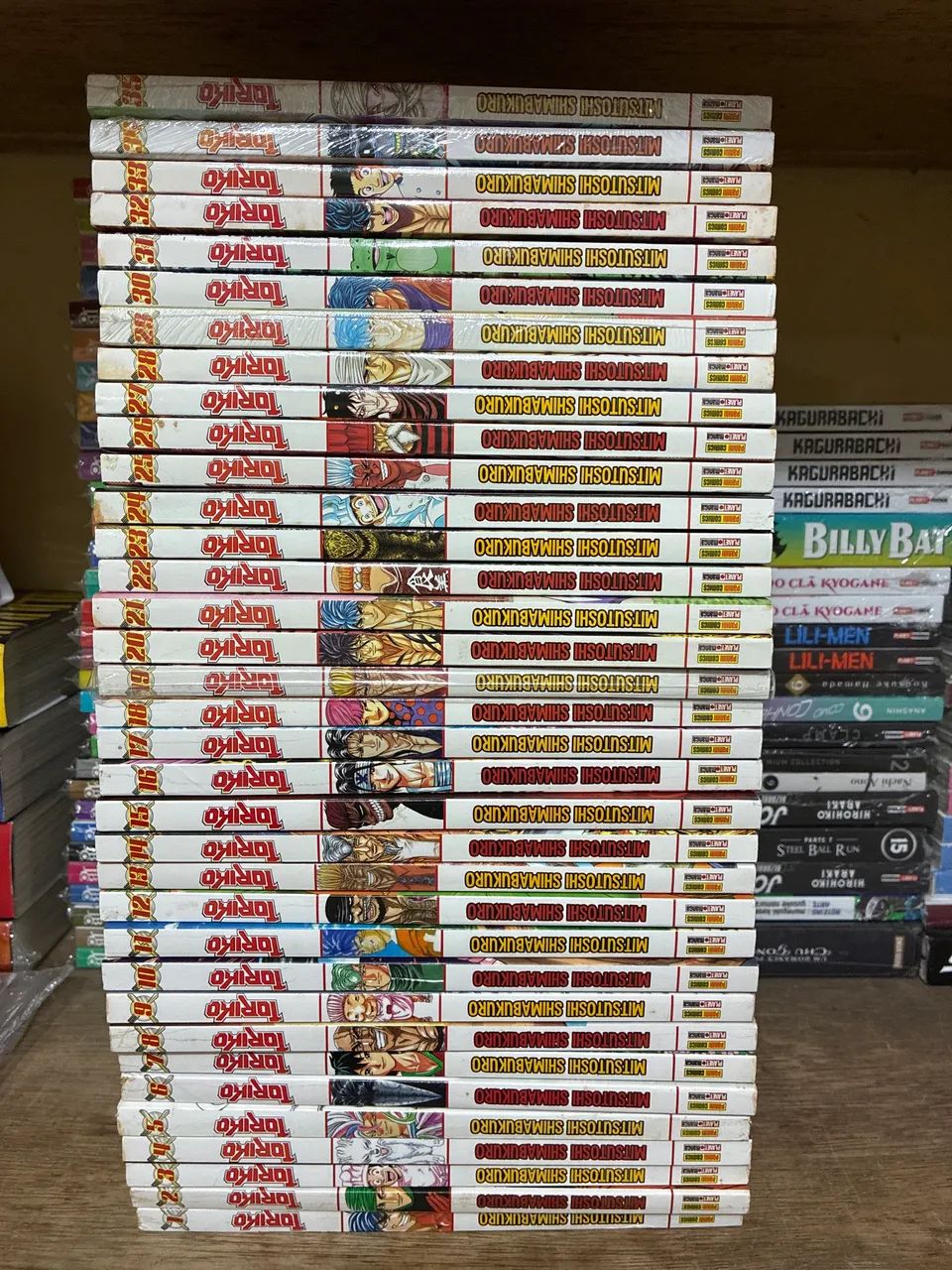 Toriko 01 ao 35 Panini 