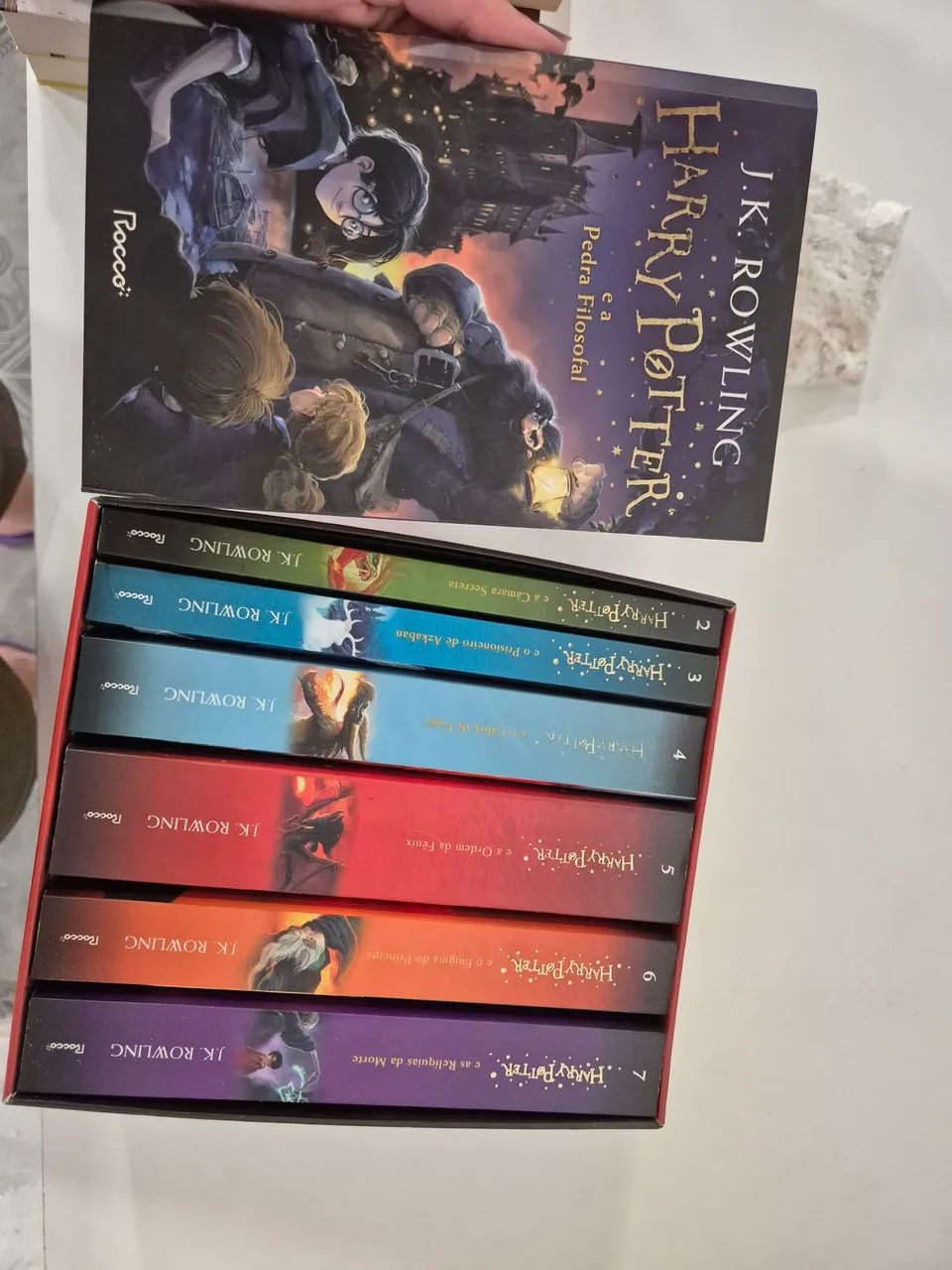 Box livros Harry Potter usado