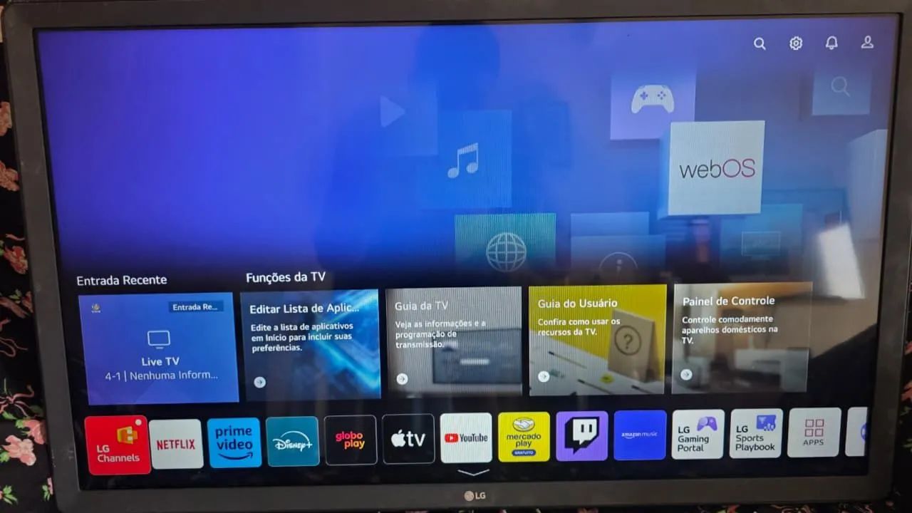 Smart tv 32 polegadas LG  - Foto 4