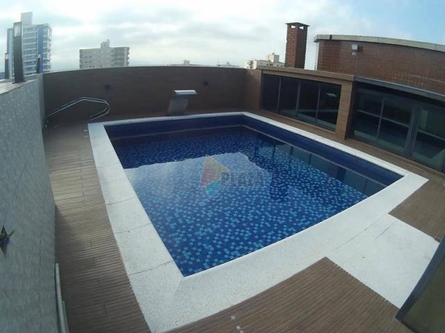 Cobertura residencial à venda, campo da aviação, praia grande - co0291.