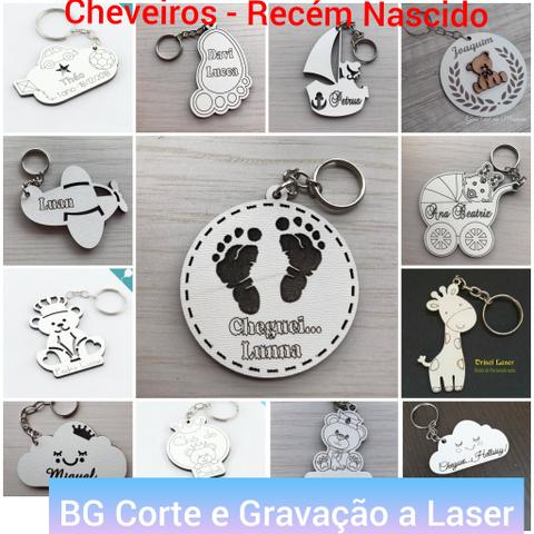 Chaveiros de mdf personalizados - Foto 6