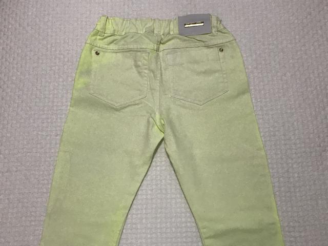 Calça jeans amarelo flúor Tam 12 - Foto 2