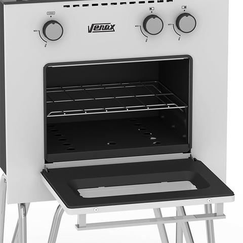 Fogão A Gás Portátil Mini Cook 2 bocas Com Forno Venax - Foto 5