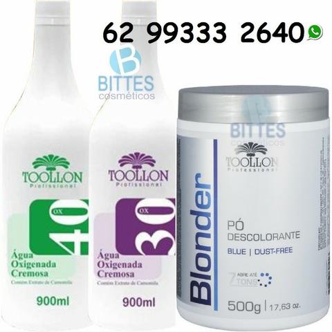 1 Pó Descolorante + 2 Ox a sua Escolha Toollon Cosméticos