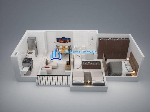Apartamento 2 dorm -Minha Casa Minha Vida na Vila Tibério - Apartamento em Lança... - Foto 13