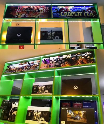 Fliperama >18mil Jogos< Estampas Exclusivas de Designer Profissional! Bluetooth e Rede! - Foto 4