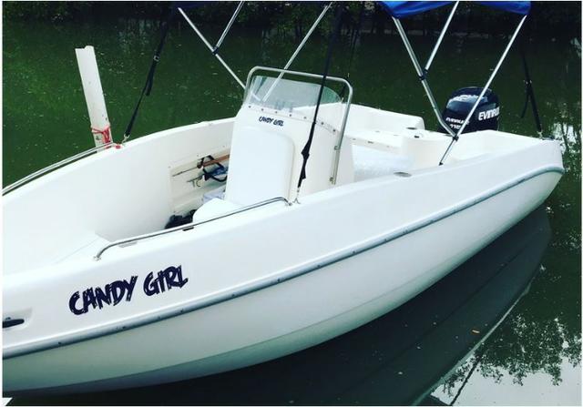 Lancha 19 real profish 190 - motor de popa 115hp