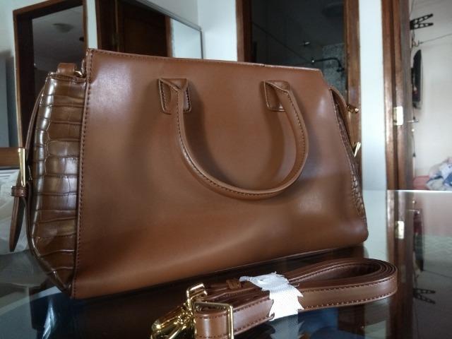 Bolsa grande - Macadamia - Foto 2