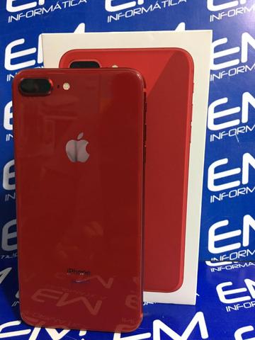 IPhone 8 Plus 64GB Red - Seminovo - Com Garantia - loja Niterói