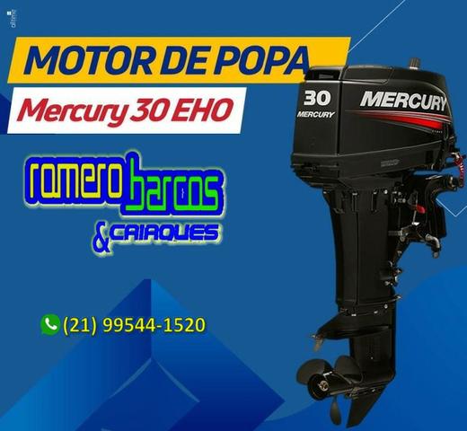 Motor 30 Hp Mercury 0km - Foto 2