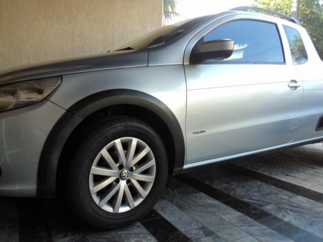 Saveiro 2011 1,6 flex, CE - Trendline, prata - Foto 2