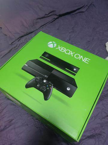 Xbox one 500gb + kinect + jogos