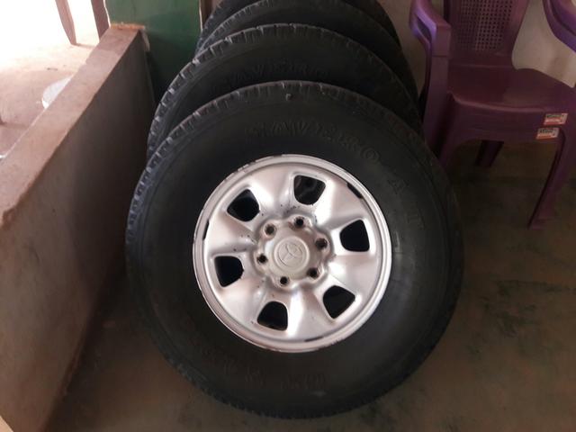 Jogo de Roda de Ferro Hilux Aro 16 - Foto 2