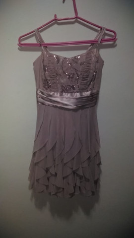 Vestido Curto Rose