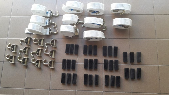R$ 58 Cinta de fixação tipo cegonha, p/ serviços profissionais de amarração de automóveis - Foto 8