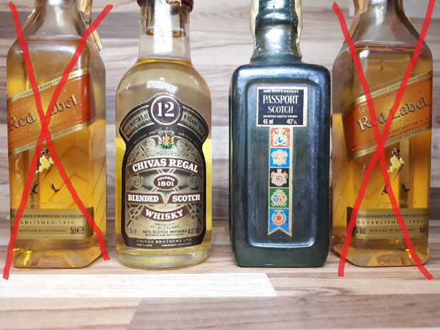 Mini Garrafinhas Colecionáveis de Whisky (Lote) - Foto 2