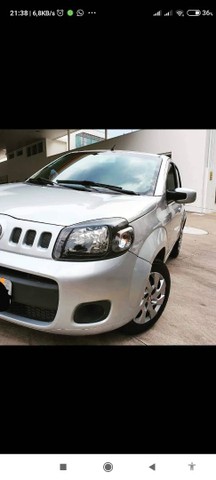 ? FIAT UNO VIVACE 1.0, FLEX, 2015/16 CÂMBIO MANUAL, PRATA